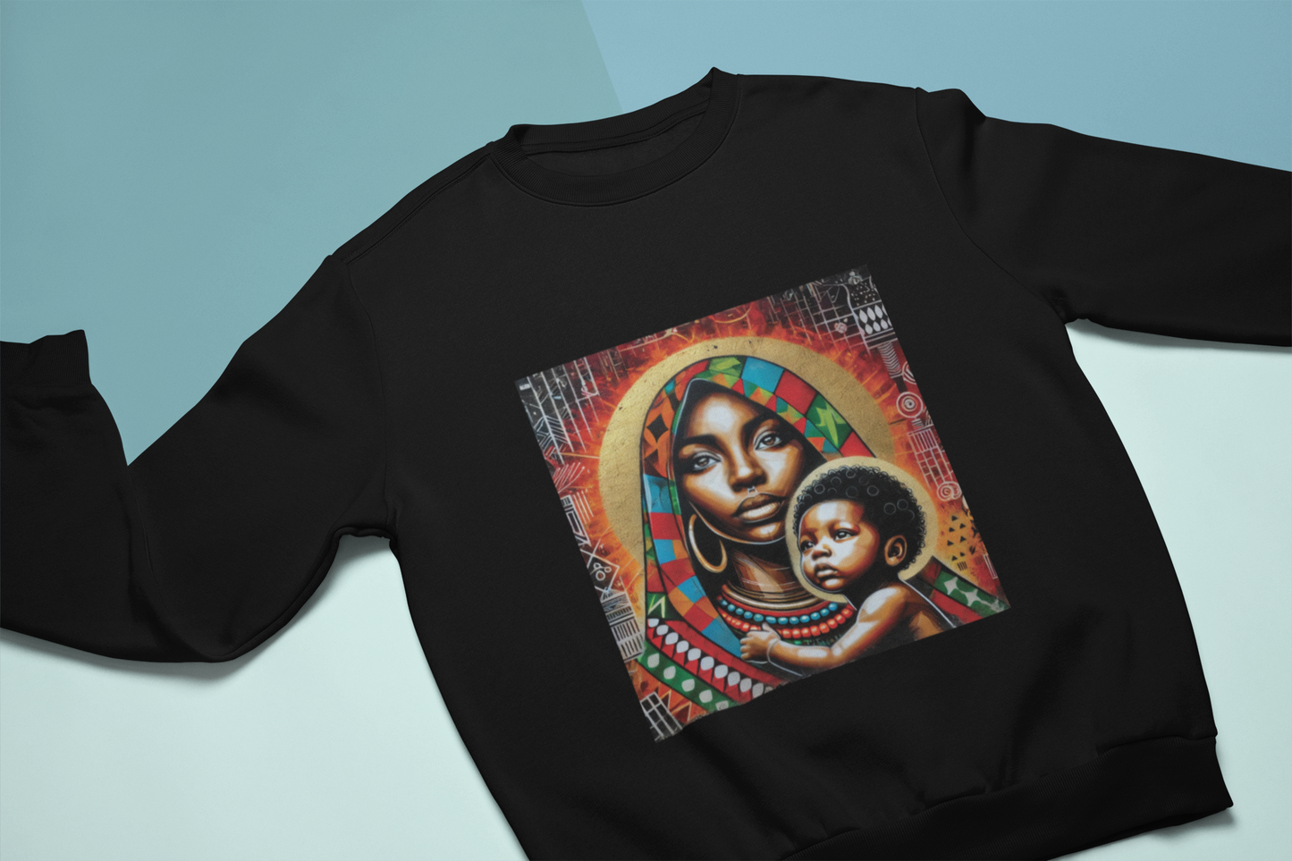 Anointed Mother and Child